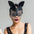 Kitten After Dark Leather Cat Mask by OEXX